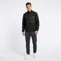 Puma Men M Jacket Black Sportswear Vintage Full Zip Activewear Track Top
