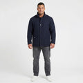 Head Men XL Jacket Navy Wool Blend Vintage Classic Full Zipper Casual Top