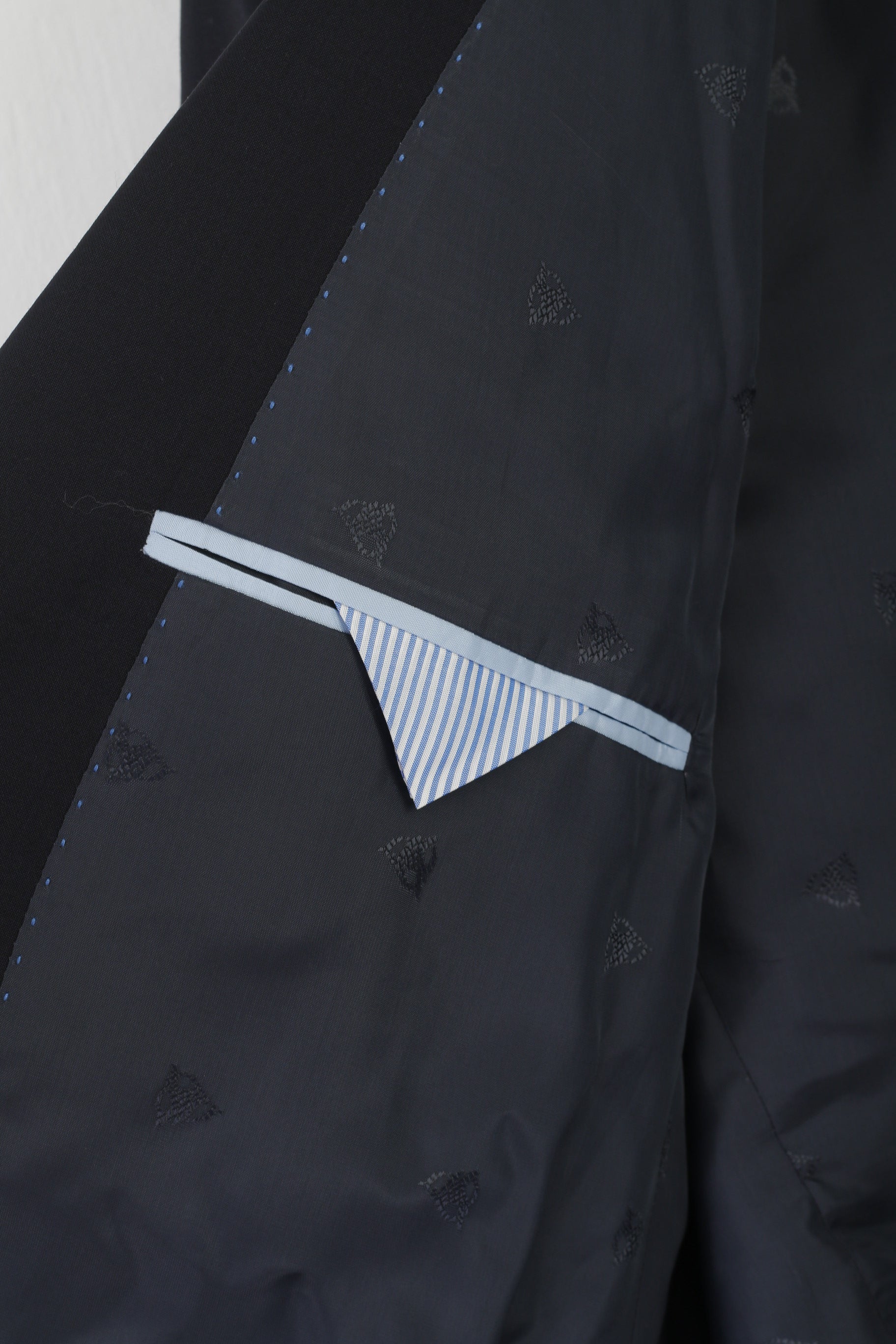 Roy Robson Hommes 27 42 Blazer Marine 100% Laine Reda Super 110 Veste Simple Boutonnage