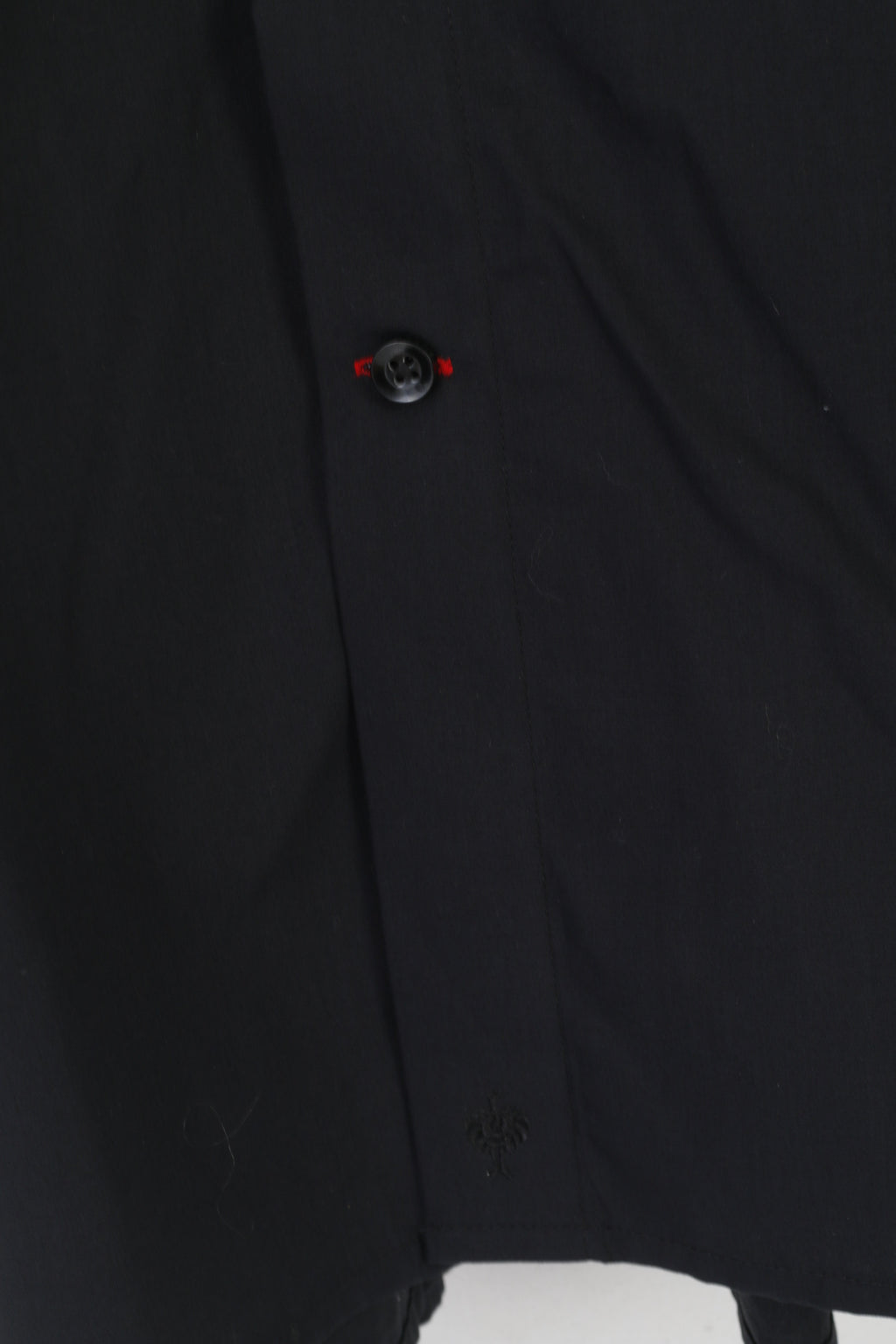 Engelbert Strauss Men 3XL Casual Shirt Black Cotton Short Sleeve Work Top