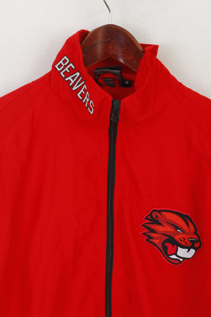 Walsum Beavers Officiel Team Men M Veste Rouge Basketball Sportswear Top