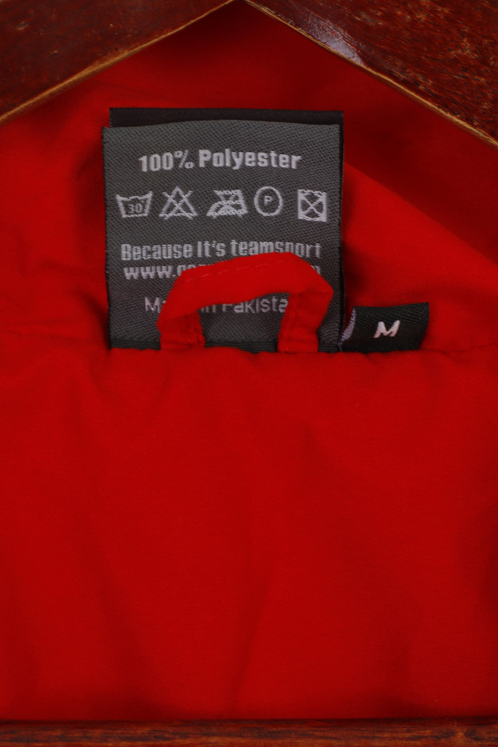 Giacca ufficiale Walsum Beavers da uomo M Giacca rossa per abbigliamento sportivo da basket