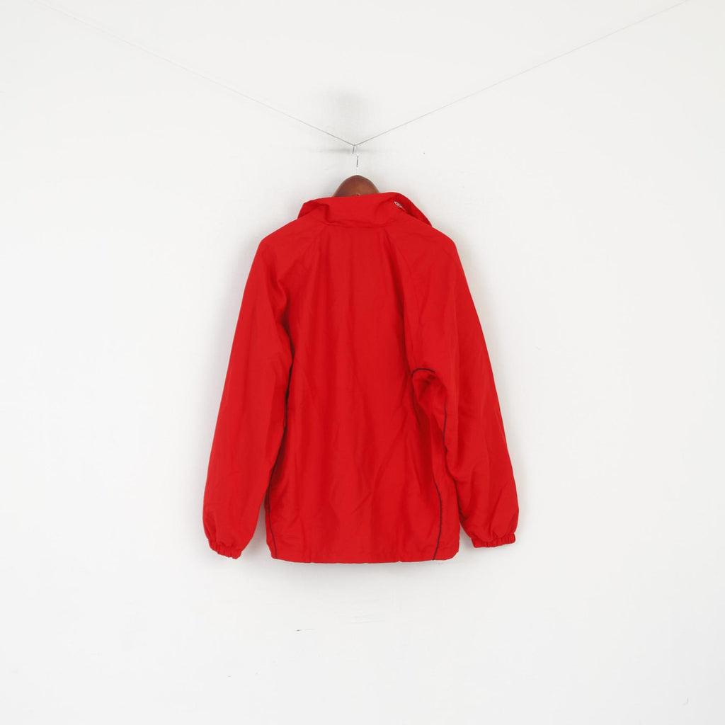 Giacca ufficiale Walsum Beavers da uomo M Giacca rossa per abbigliamento sportivo da basket