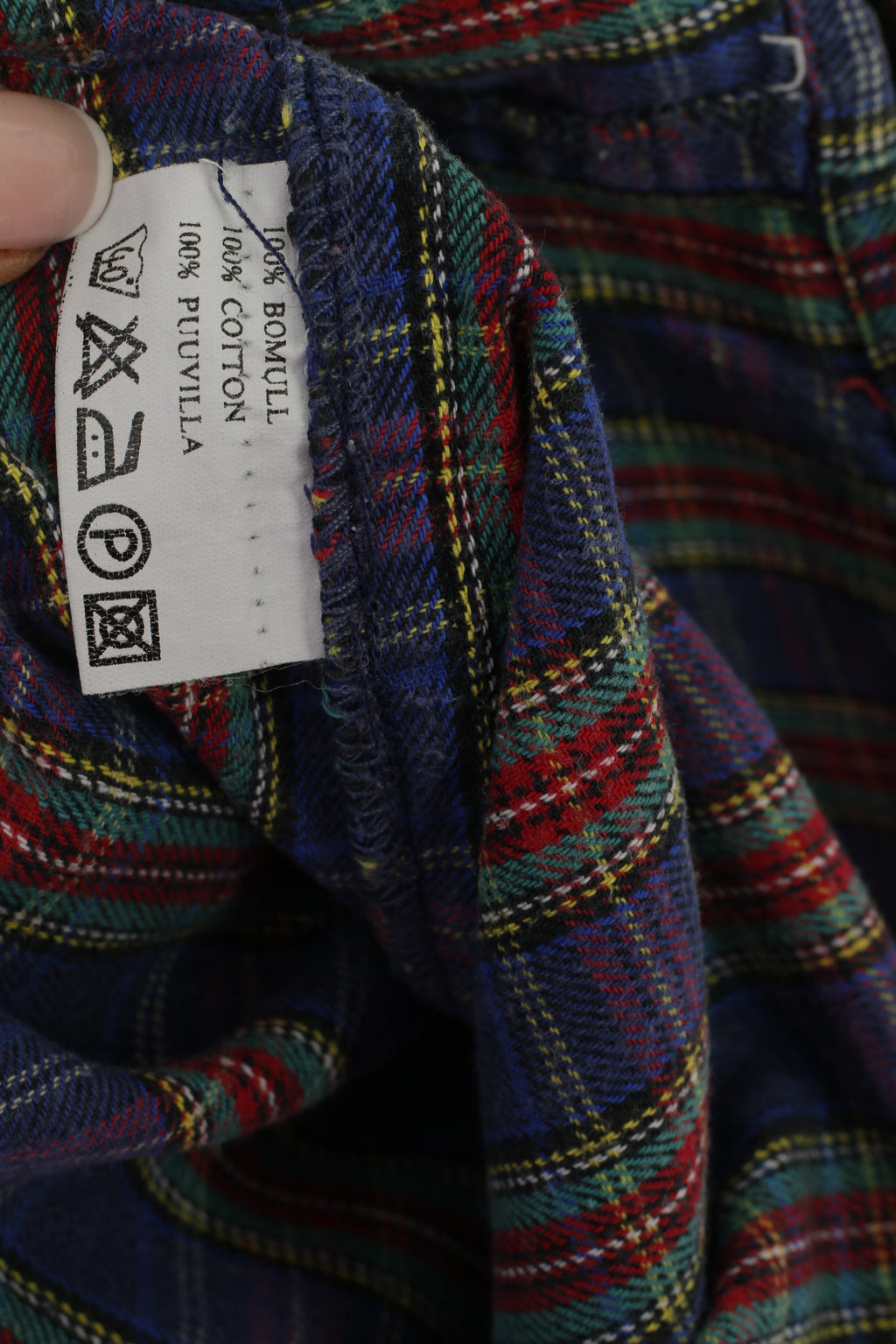 Deauville Dog Men XL Casual Shirt Blue Cotton Check Vintage Outdoor Division Top