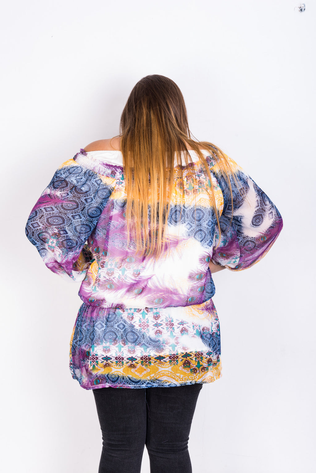 Ceuse Womens 4XL Blouse Shirt Tunic Multi Colour Short Sleeve Summer XXXL - RetrospectClothes