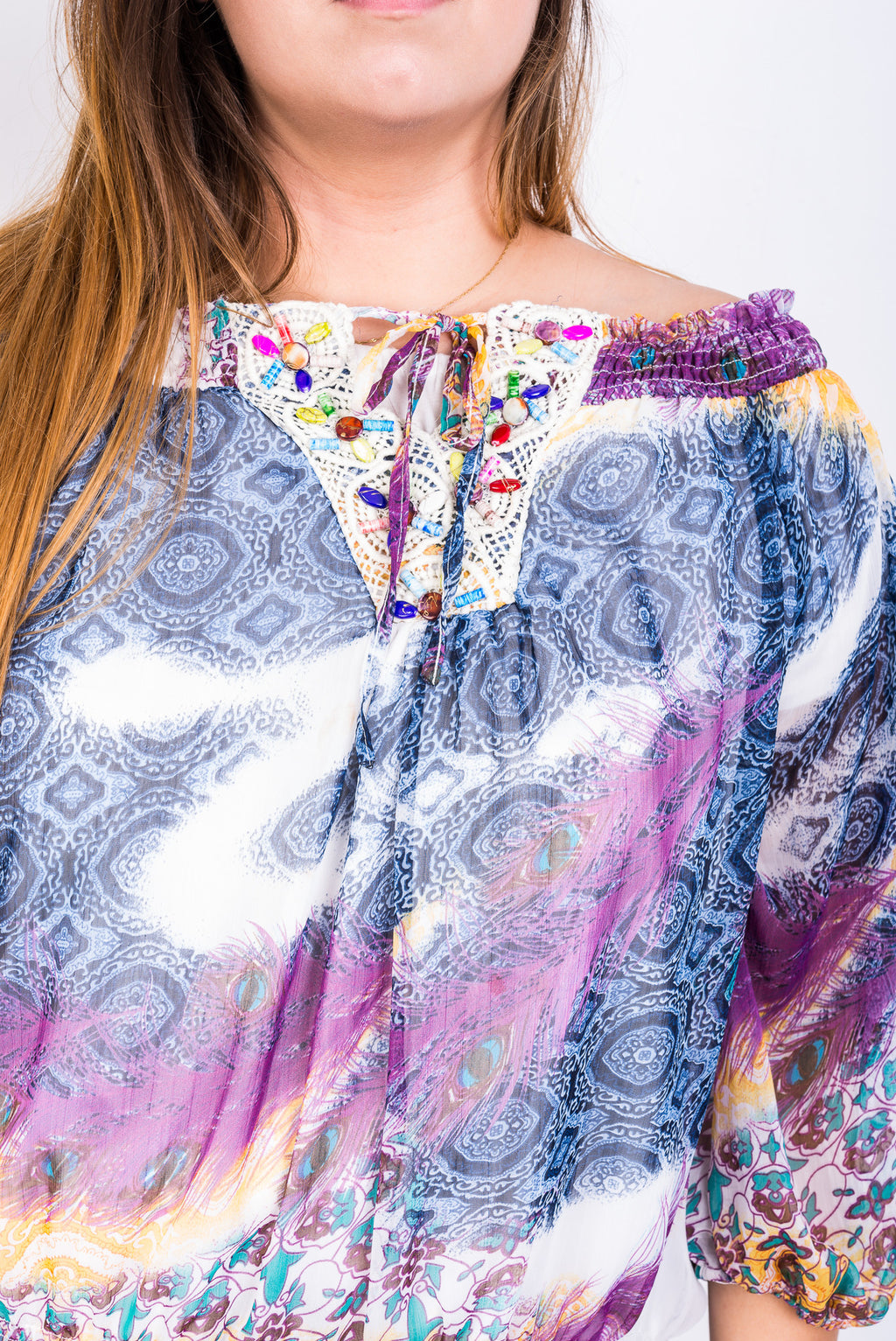 Ceuse Womens 4XL Blouse Shirt Tunic Multi Colour Short Sleeve Summer XXXL - RetrospectClothes