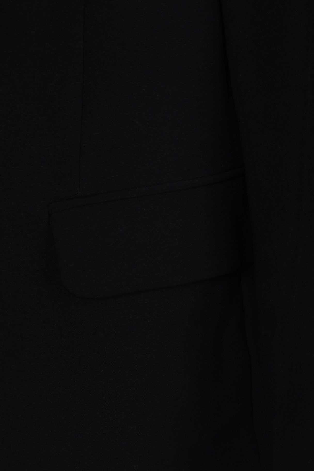 United Colors Of Benetton Women 46 M Blazer Black Shiny Classic Single Breasted Jacket