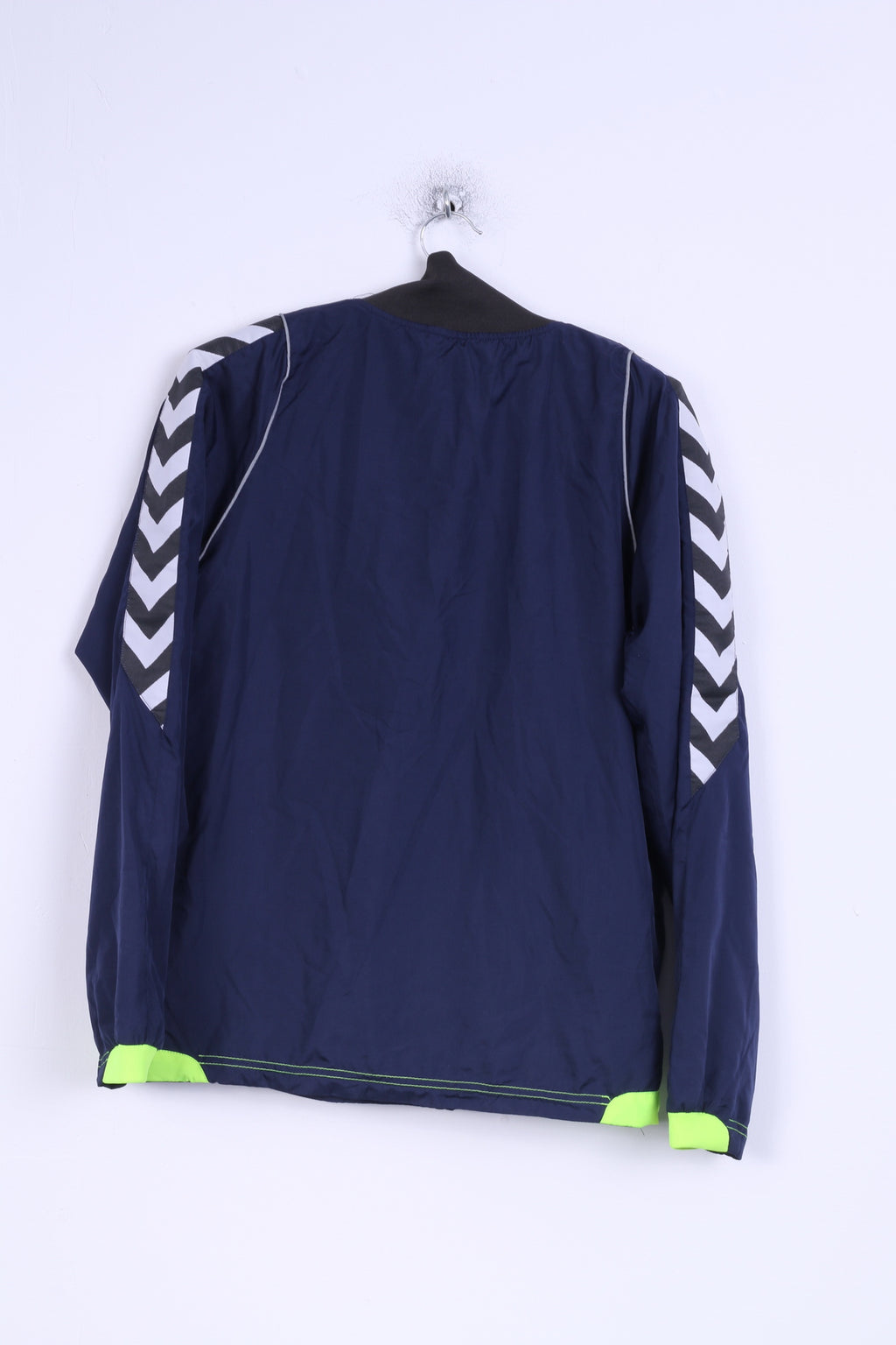 Hummel Hommes/Garçons S/YL 176 Veste de survêtement Bleu Marine Haut d'entraînement de sport