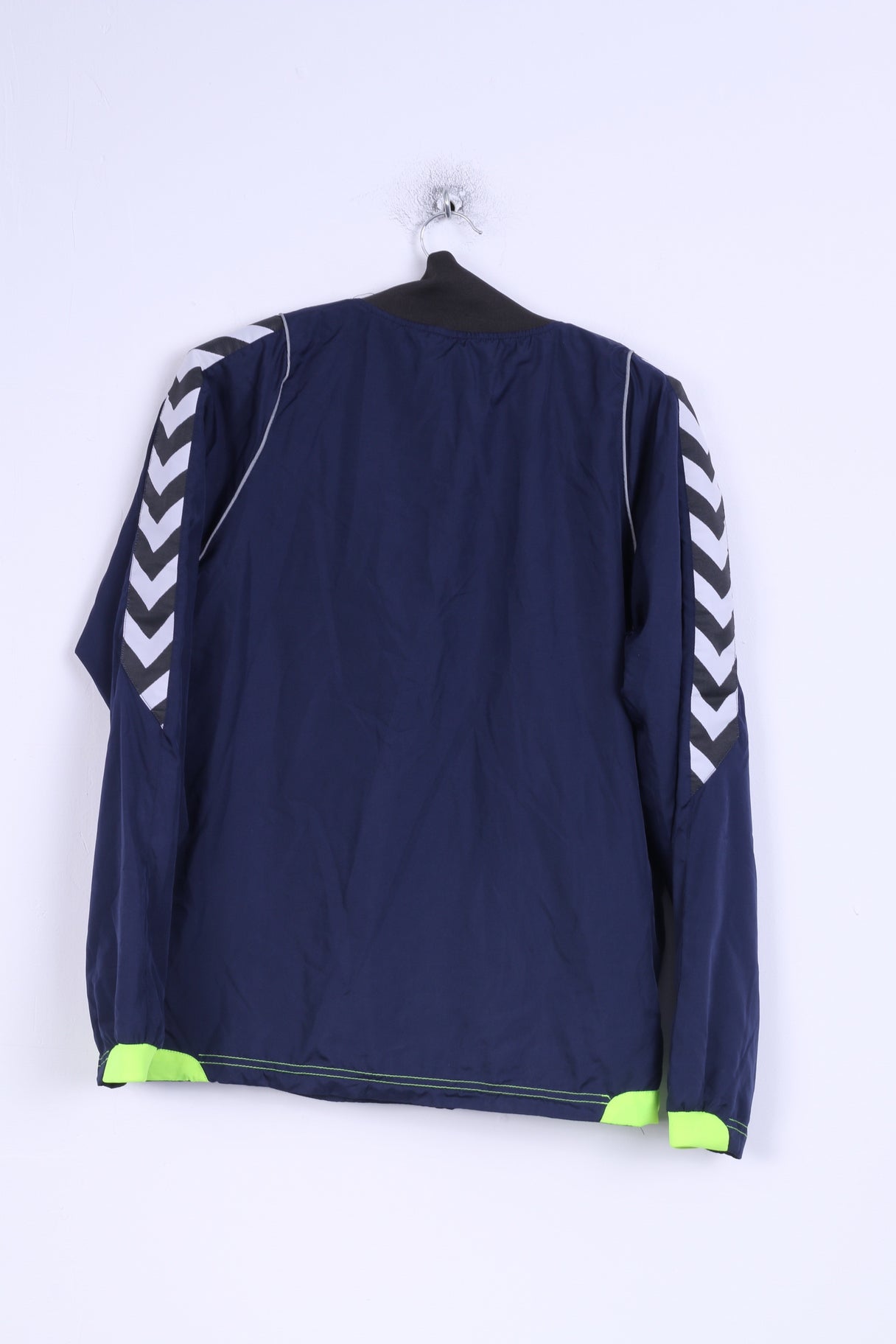 Hummel Hommes/Garçons S/YL 176 Veste de survêtement Bleu Marine Haut d'entraînement de sport