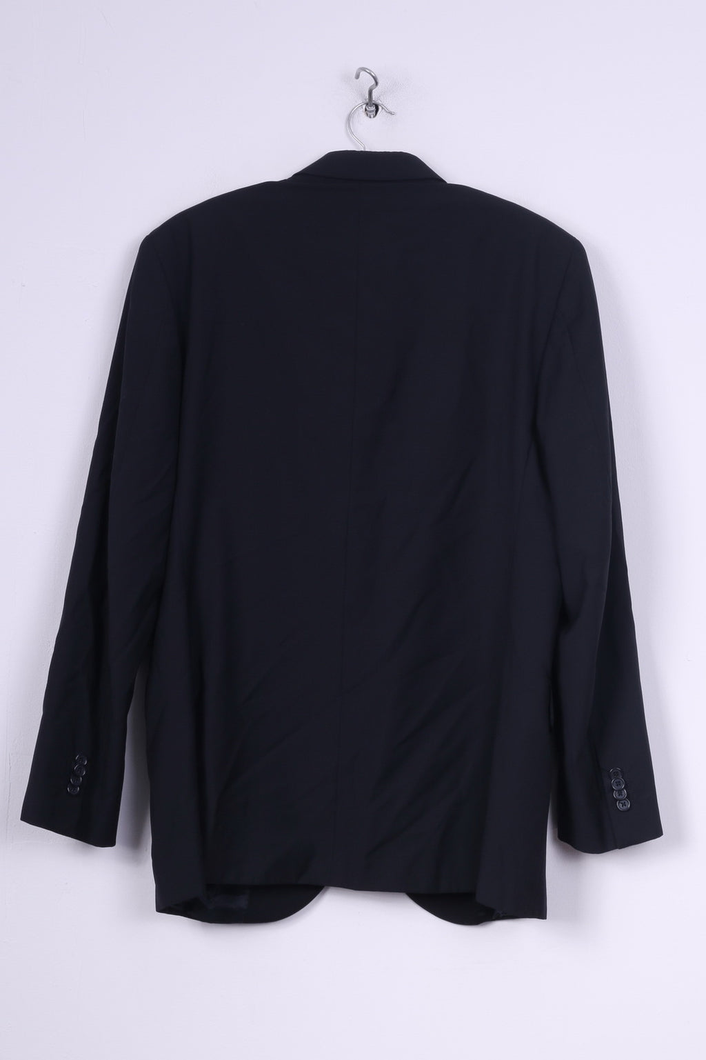 Vivaldi Uomo 52 M Blazer Navy monopetto Super 110's Italia Spalline Vintage