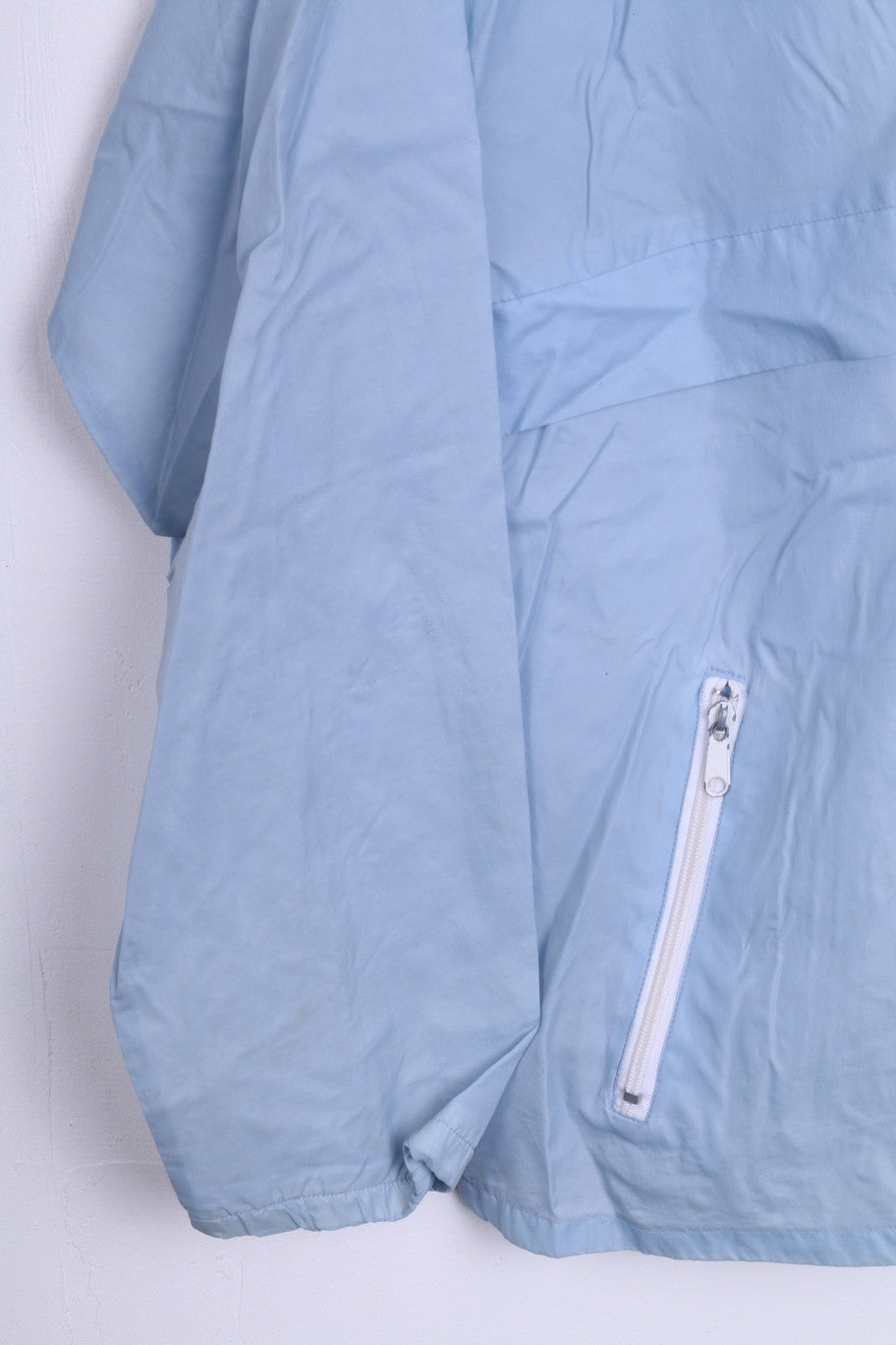 Pina Colada M Jacket Hood Nylon Waterproof Light Blue Sport - RetrospectClothes