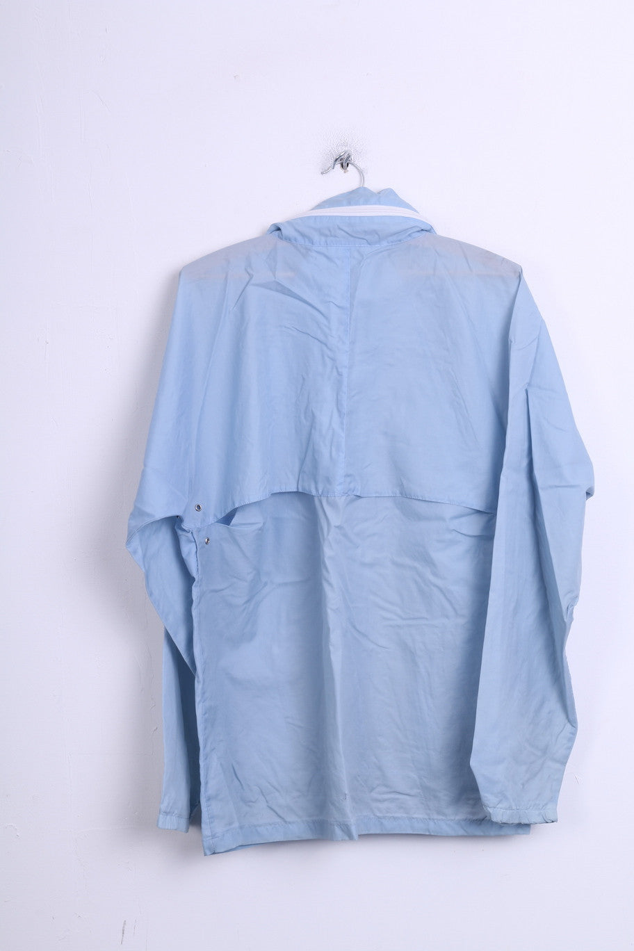 Pina Colada M Jacket Hood Nylon Waterproof Light Blue Sport - RetrospectClothes