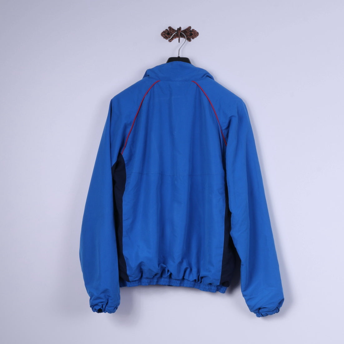 RANGERS Football Club Mens XL Jacket Blue Official Full Zipper Active Sportswear Top