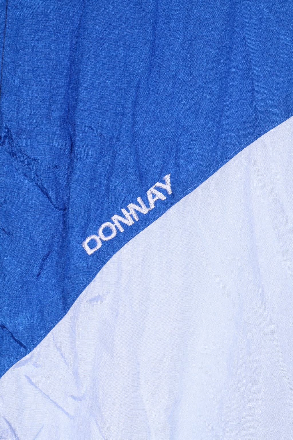 Donnay Giacca da uomo M Blu Allenamento Abbigliamento sportivo leggero Festival Trilobal Nylon Impermeabile Vintage 