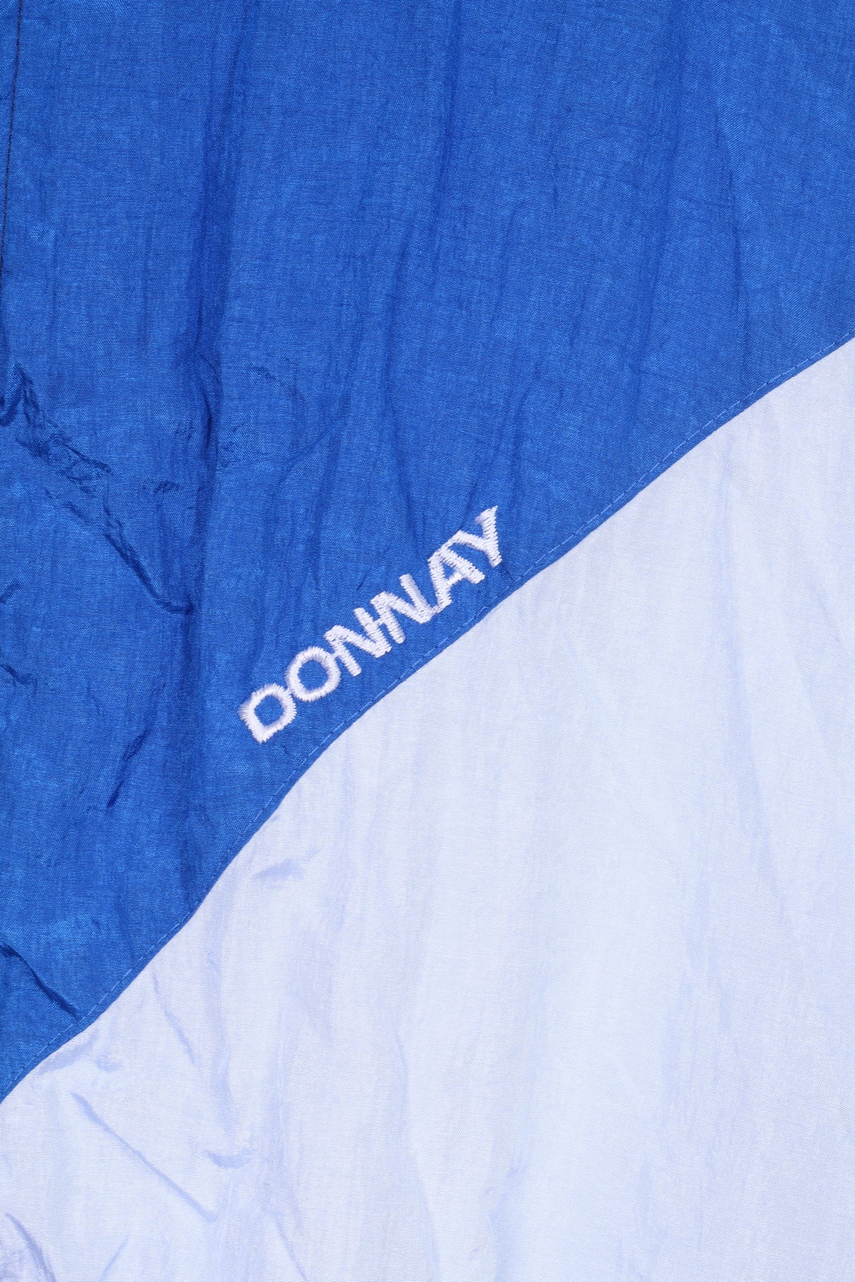 Donnay Giacca da uomo M Blu Allenamento Abbigliamento sportivo leggero Festival Trilobal Nylon Impermeabile Vintage 