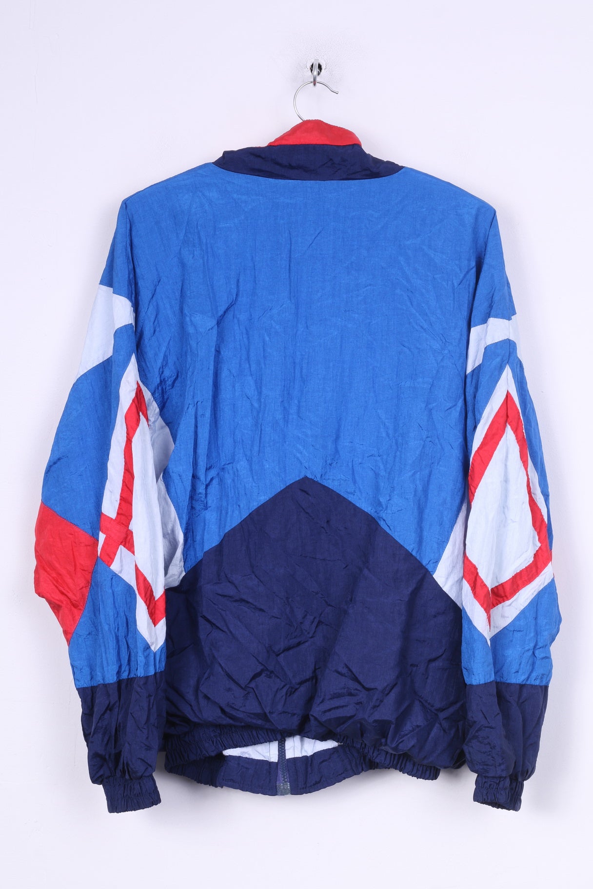 Donnay Veste M Homme Bleu Entraînement Léger Sportswear Festival Trilobal Nylon Imperméable Vintage 