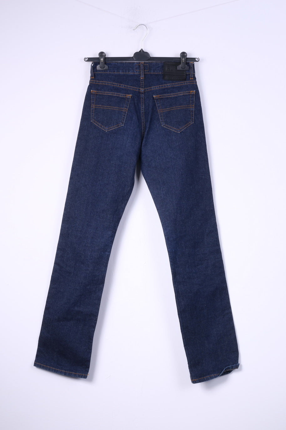 Polo Jeans Co.Ralph Lauren Pantaloni da donna W6 L33 Denim in cotone blu scuro 