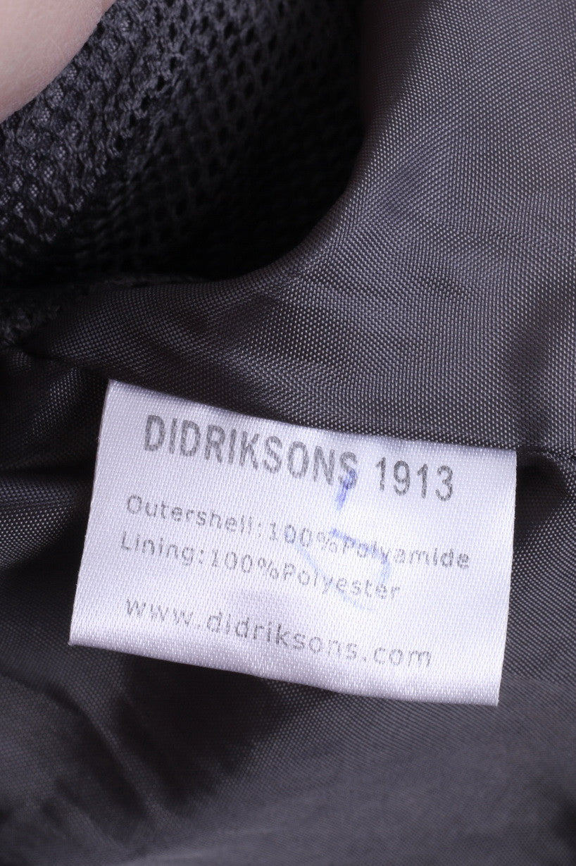 DIDRIKSONS Boys 150 Jacket Taupe Waterproof Hood Nylon - RetrospectClothes