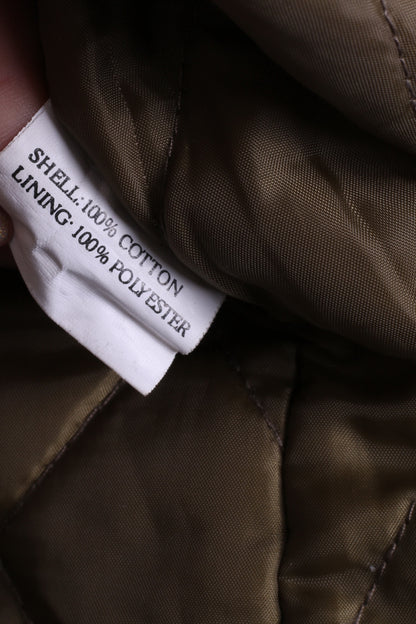 LANCHEN Womes XL Jacket Parka Green Cotton Padded Winter - RetrospectClothes