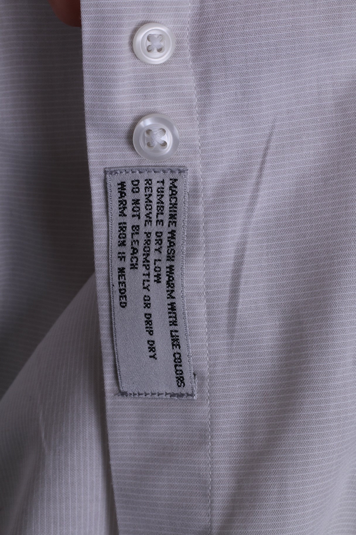 Marconi By Louis Raphael Mens 17 XL Casual Shirt Button Down Collar Beige