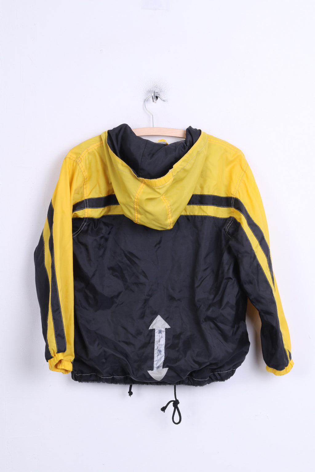 John F.Gee Boys 146 Jacket Hood Waterproof Nylon Black - RetrospectClothes