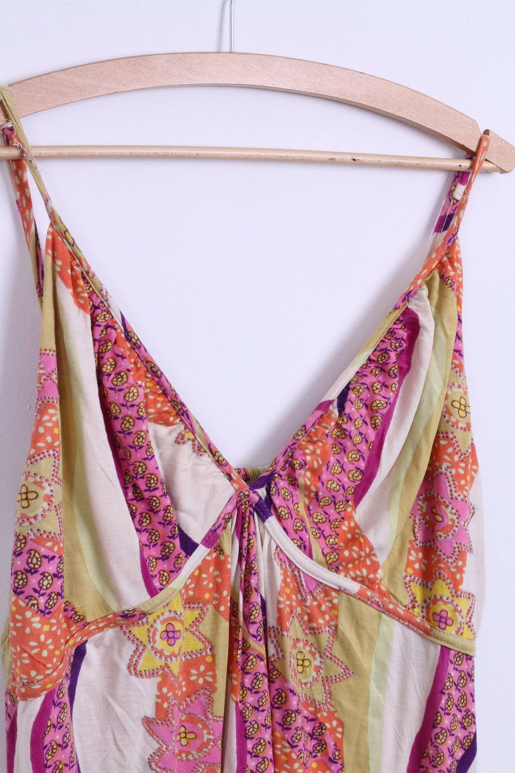 VILA Robe L d'été en viscose florale pour femme Multicolore