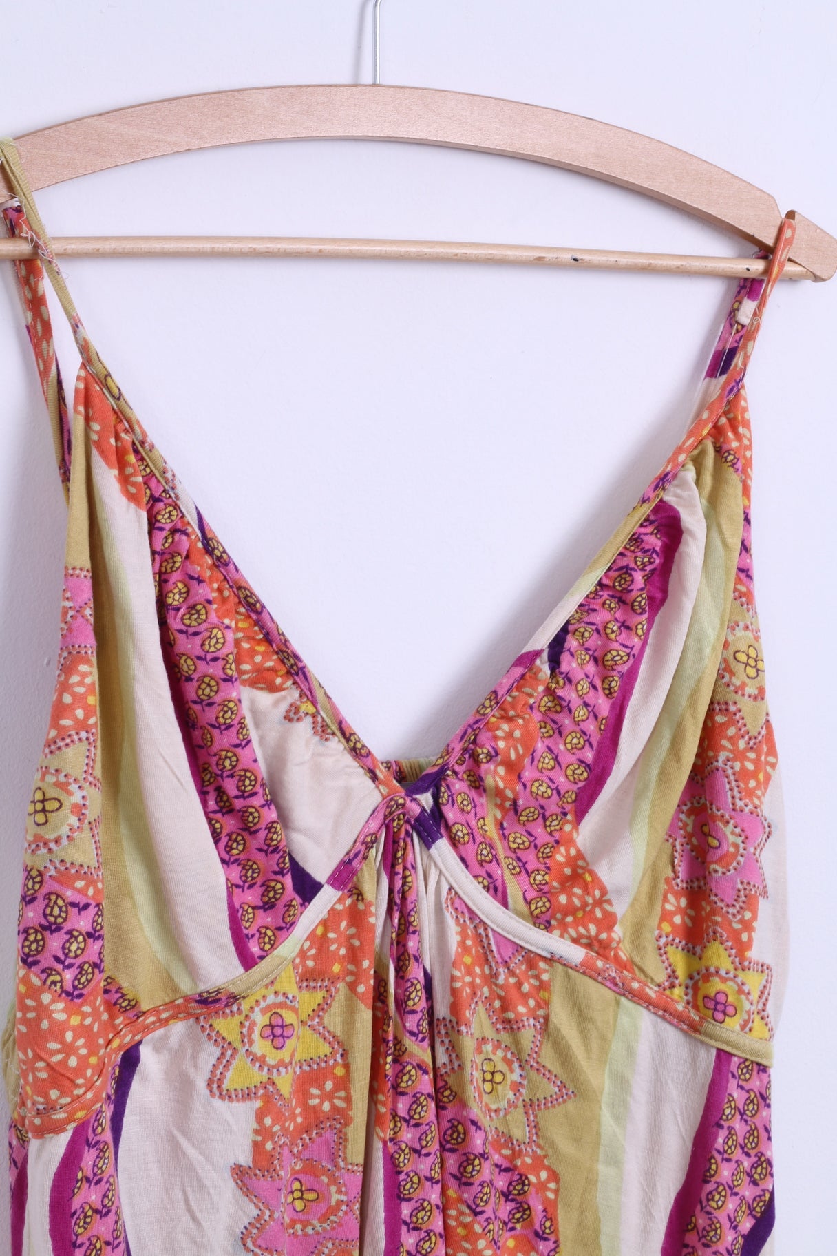 VILA Robe L d'été en viscose florale pour femme Multicolore