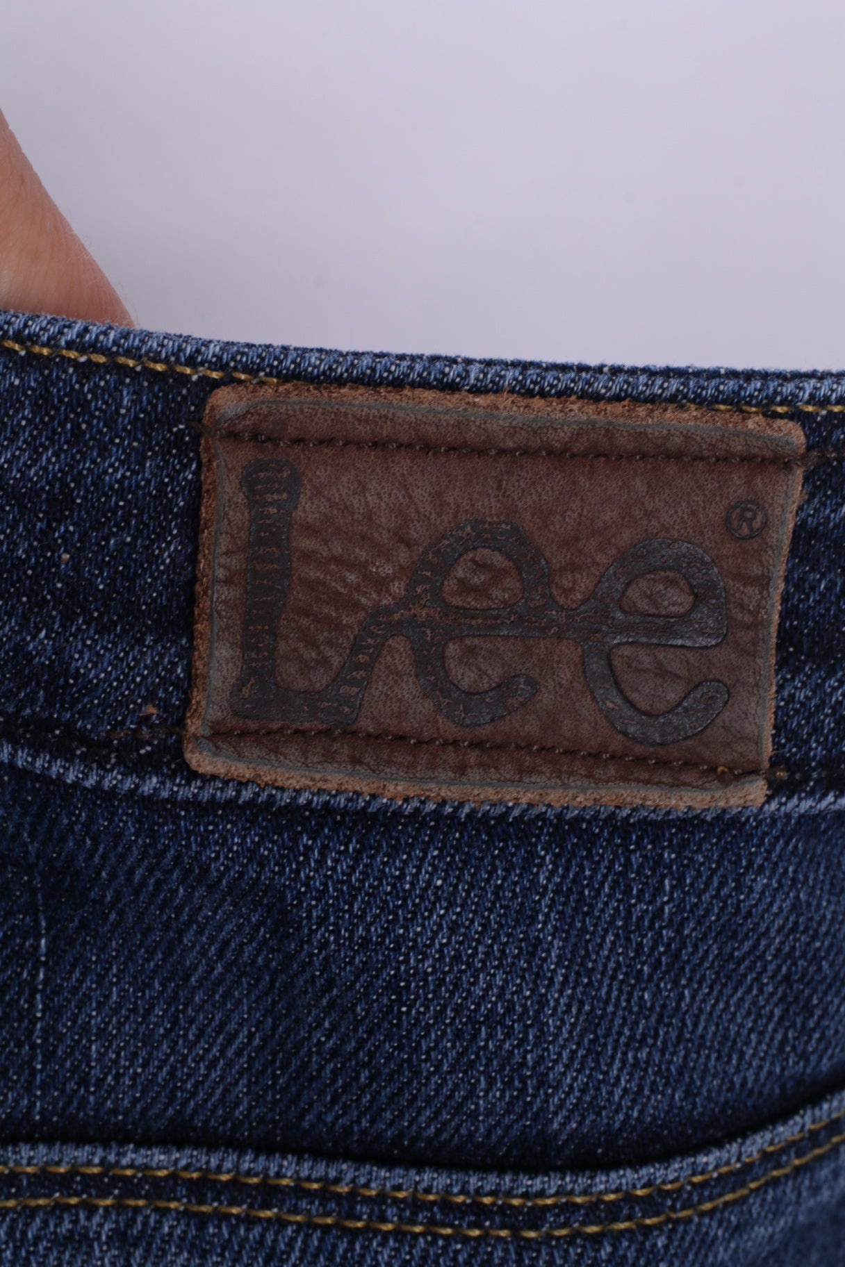 Lee Pantalon en jean pour fille de 15 ans en coton denim bleu marine modèle VERDI