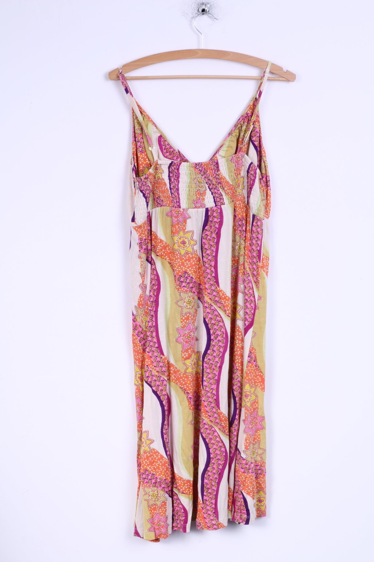 VILA Robe L d'été en viscose florale pour femme Multicolore