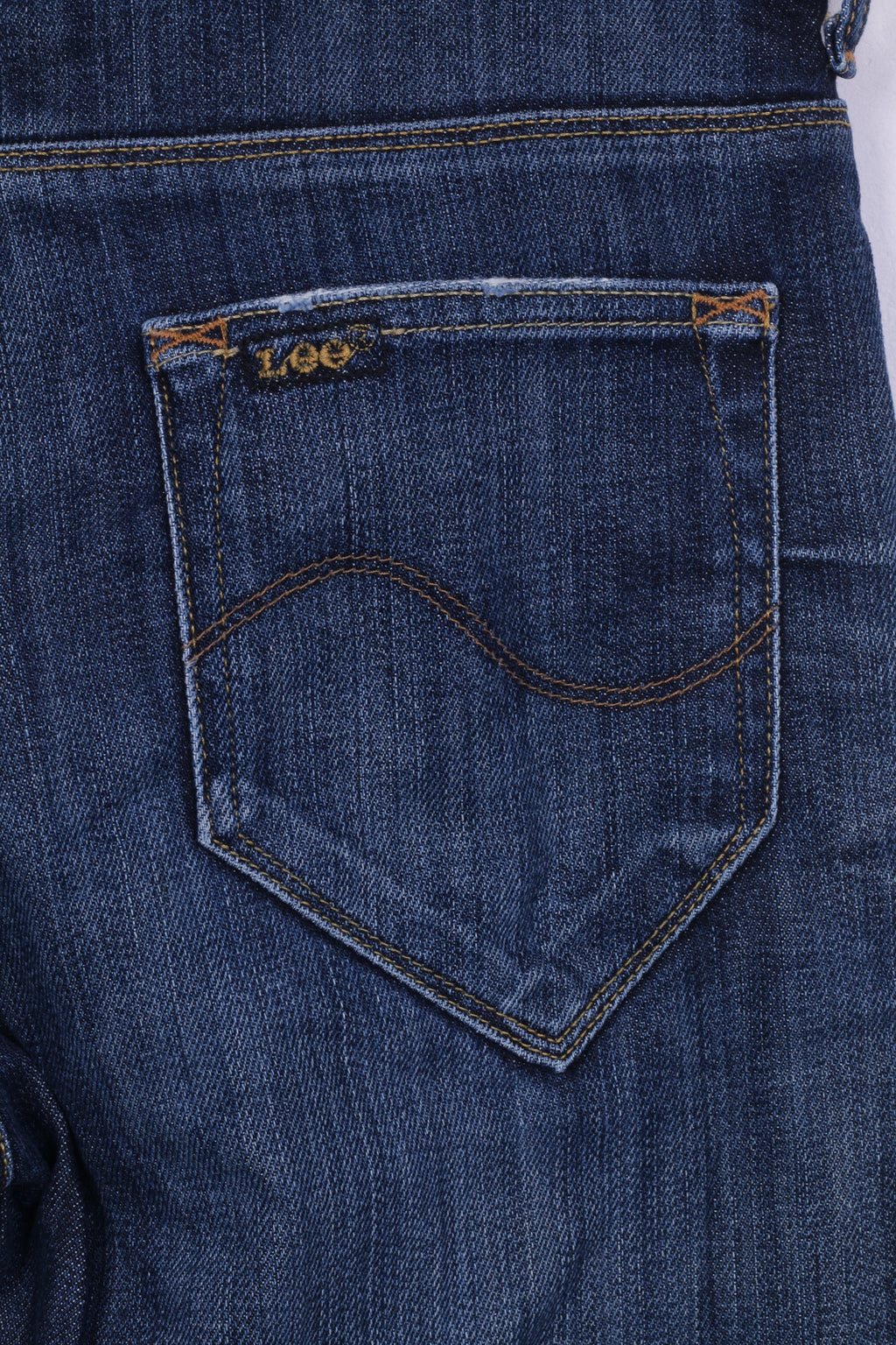 Lee Pantalon en jean pour fille de 15 ans en coton denim bleu marine modèle VERDI