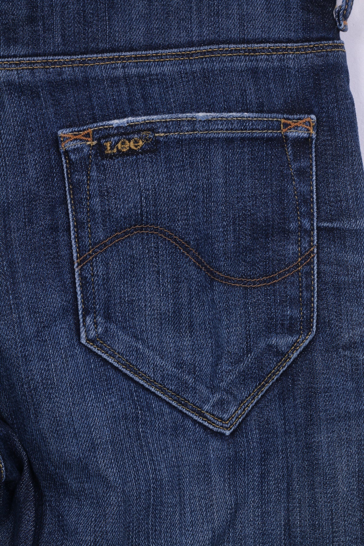 Lee Pantalon en jean pour fille de 15 ans en coton denim bleu marine modèle VERDI