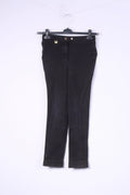Rhinegold Girls 28 Trousers Child Regular Navy Cotton Lycra Horse Pants Jodhpurs