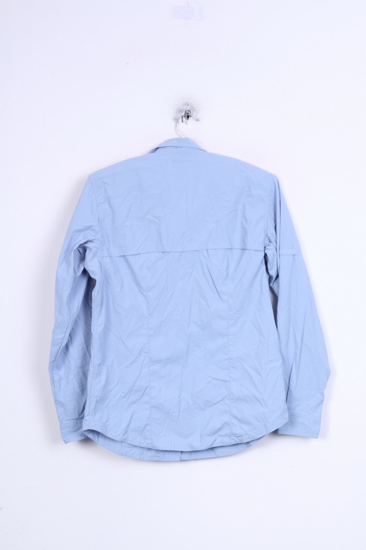 Chemise décontractée Columbia pour femme, haut en nylon bleu Sportswear Company