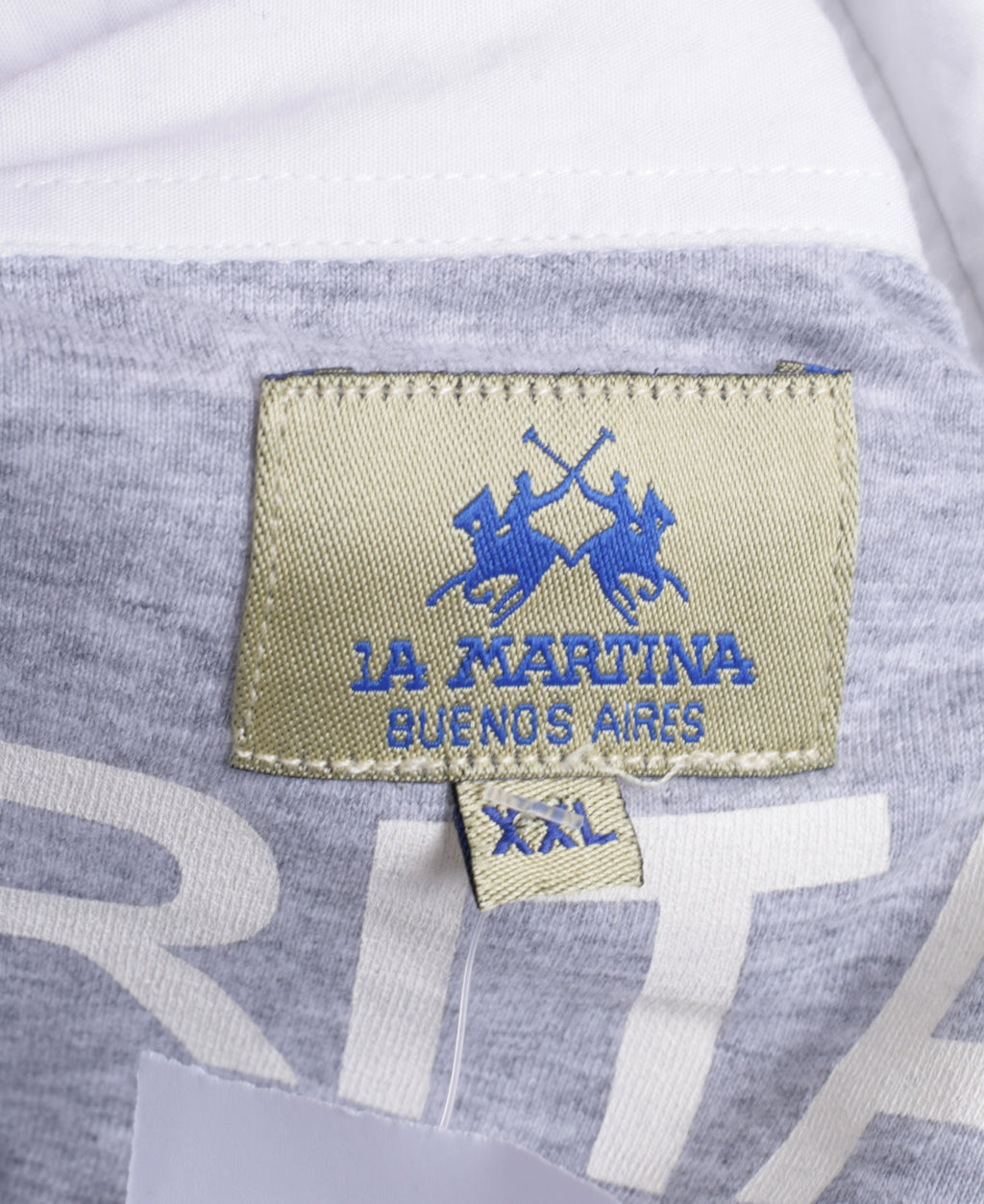 La Martina Mens XXL Casual Shirt White Heritage Cotton - RetrospectClothes