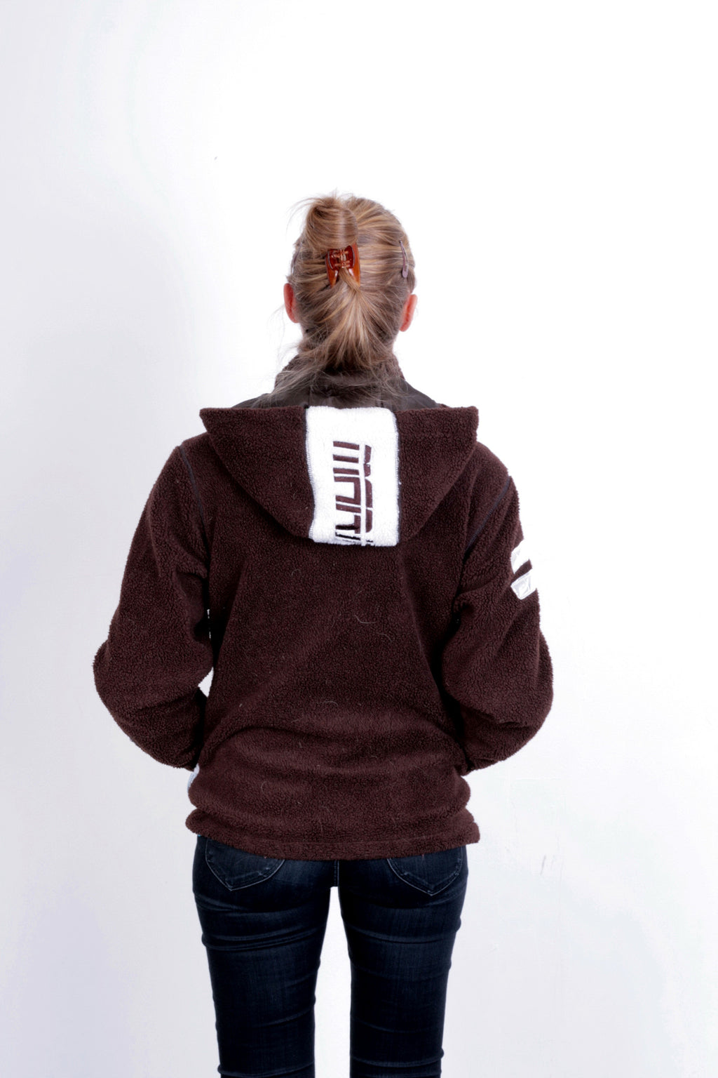 Marin Alpin Women's S Sweatshirt Fleece Top Hood Full Zipper - RetrospectClothes