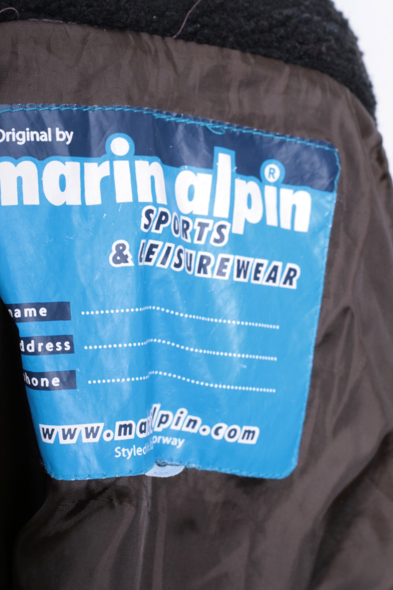 Marin Alpin Women's S Sweatshirt Fleece Top Hood Full Zipper - RetrospectClothes