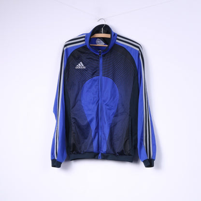Adidas Mens 38/40 M Sweatshirt Full Zipper Sportswear Top Jumper