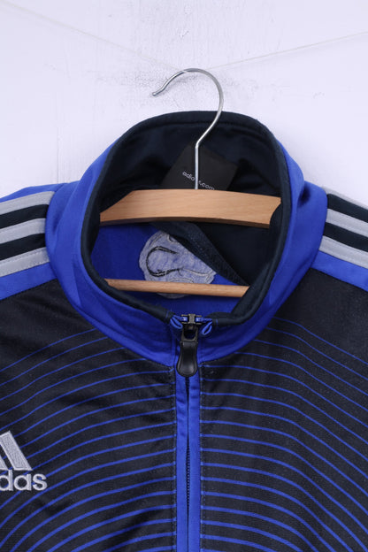 Felpa Adidas da uomo 38/40 M con cerniera intera per abbigliamento sportivo