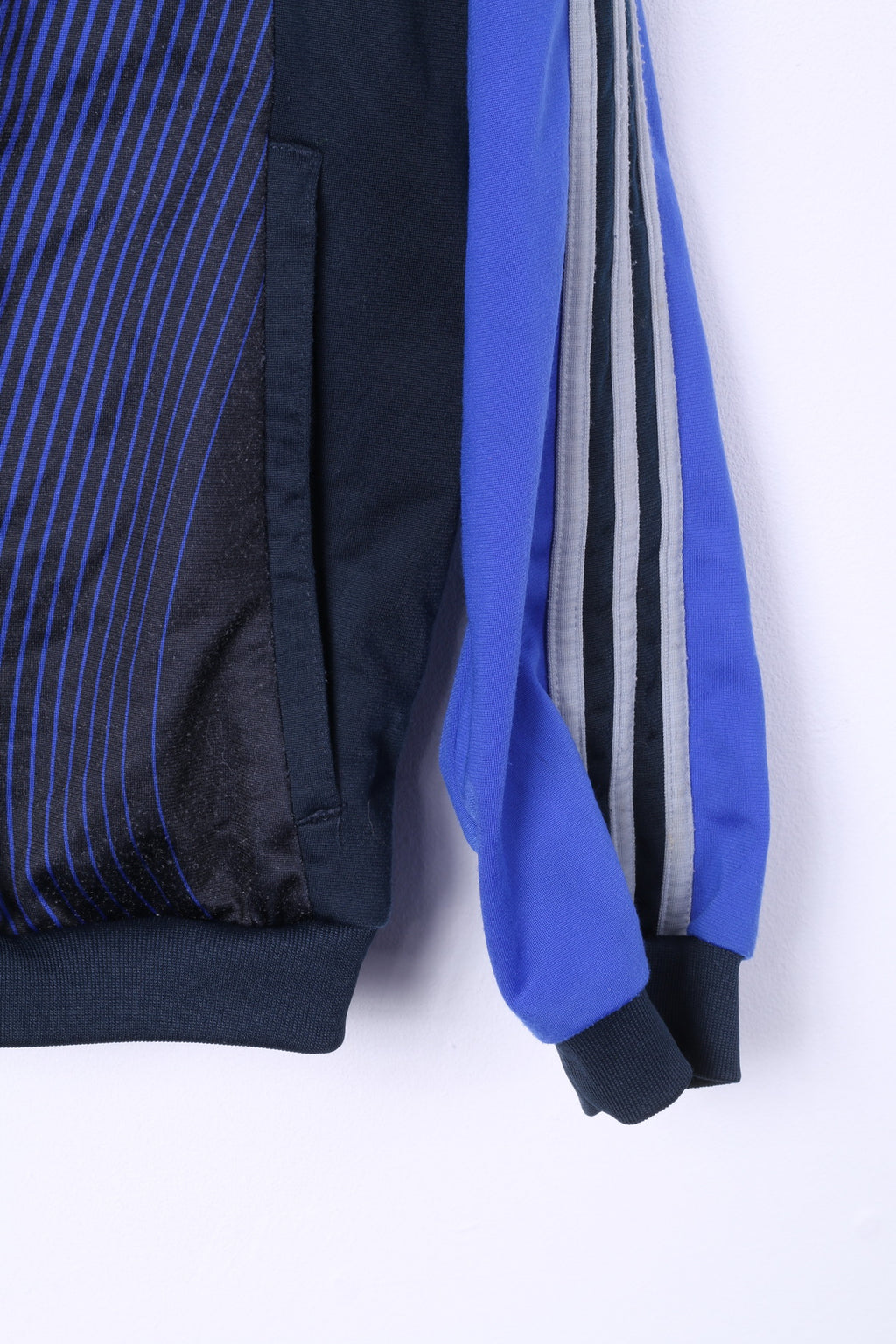 Felpa Adidas da uomo 38/40 M con cerniera intera per abbigliamento sportivo