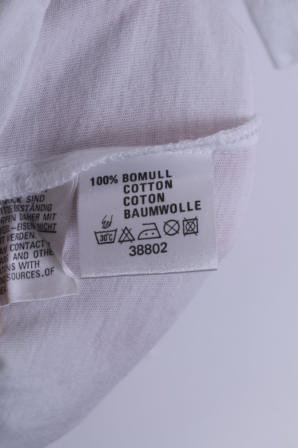 Coralina Corelli Womens 42 L T-Shirt White Cotton GraphicFlower