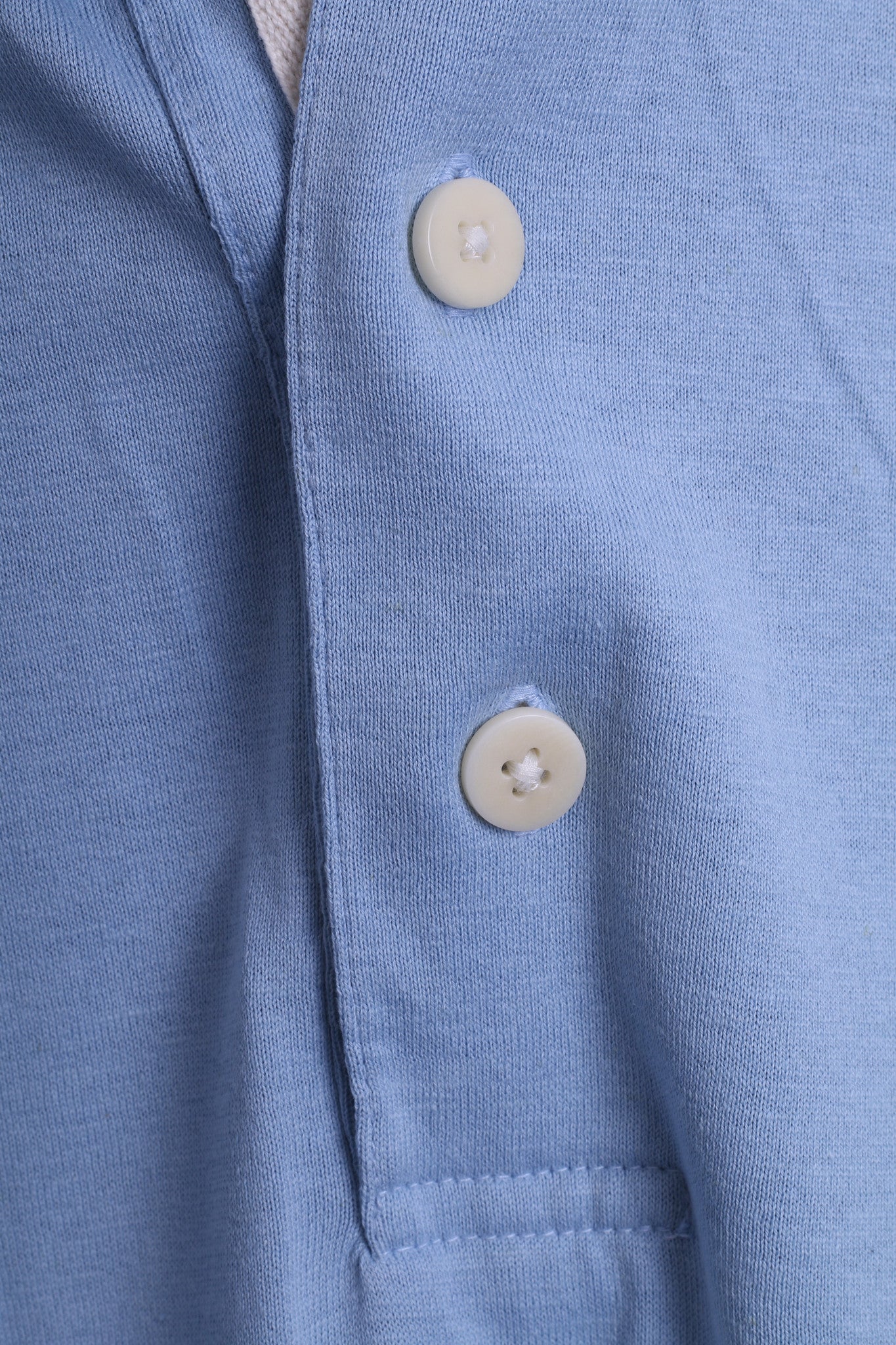 Ashworth Mens M Polo Shirt Classic Cotton Blue Performance Tech - RetrospectClothes