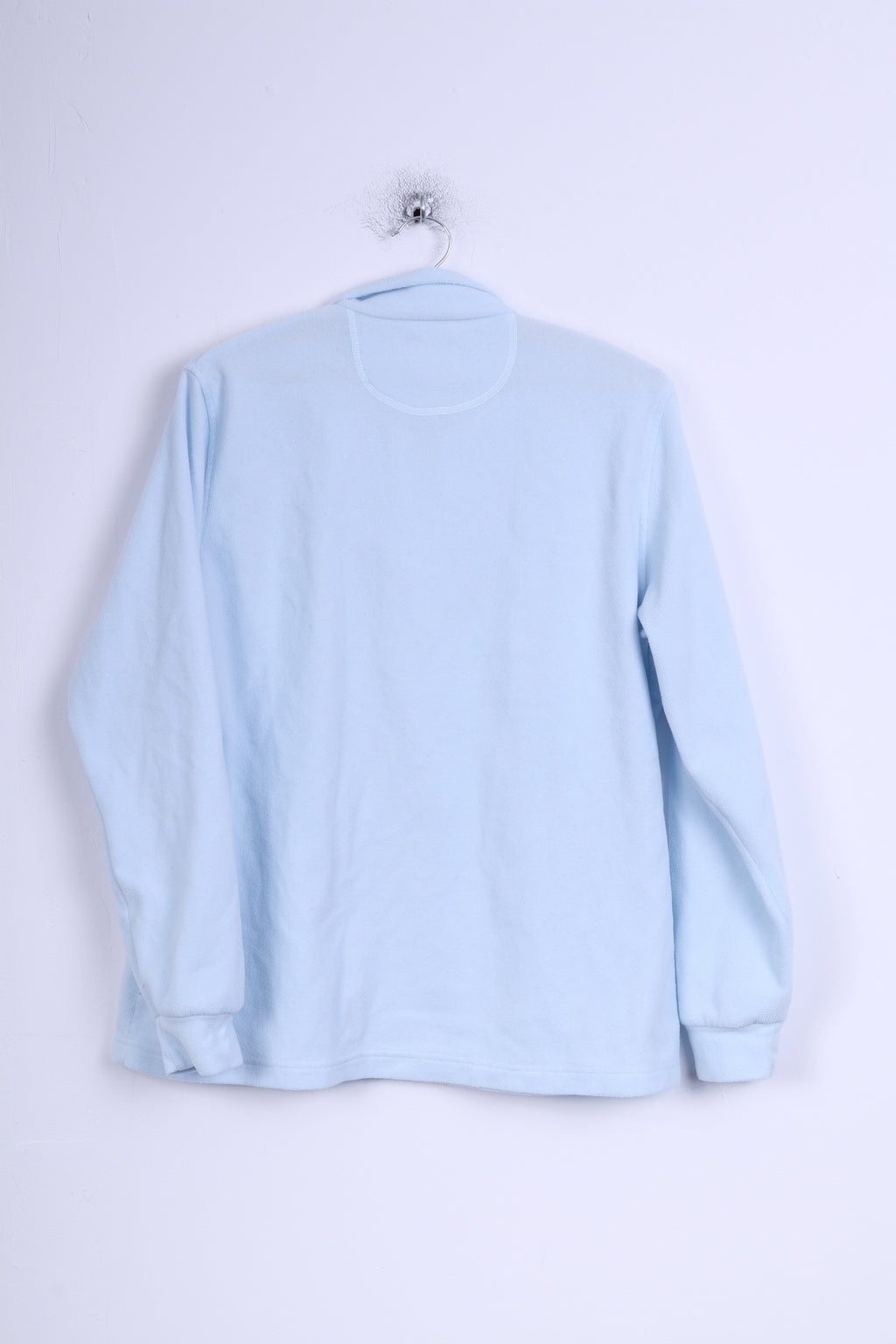 Odlo Haut polaire XL pour femme Bleu Col zippé Haut d'extérieur