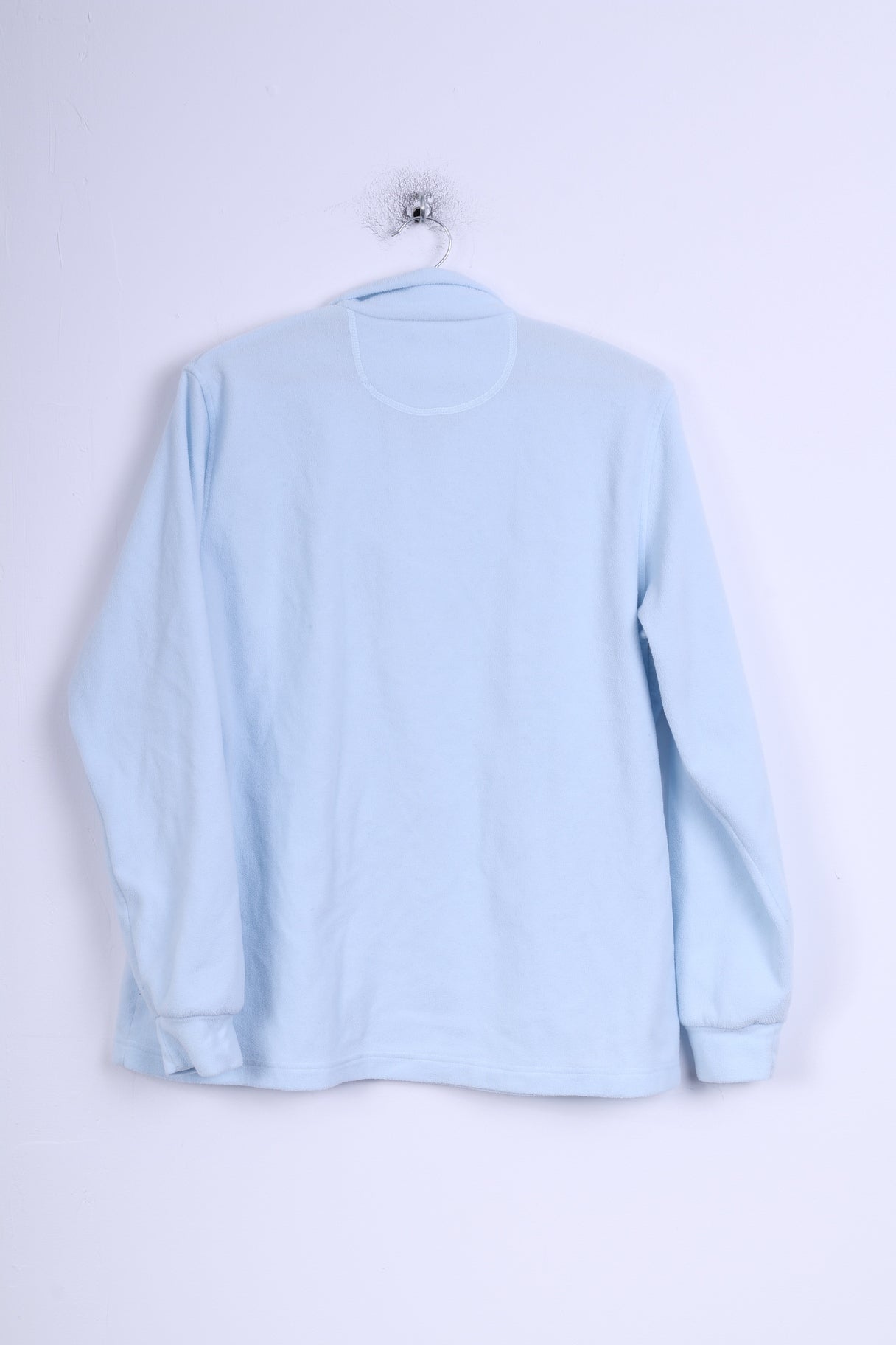 Odlo Haut polaire XL pour femme Bleu Col zippé Haut d'extérieur