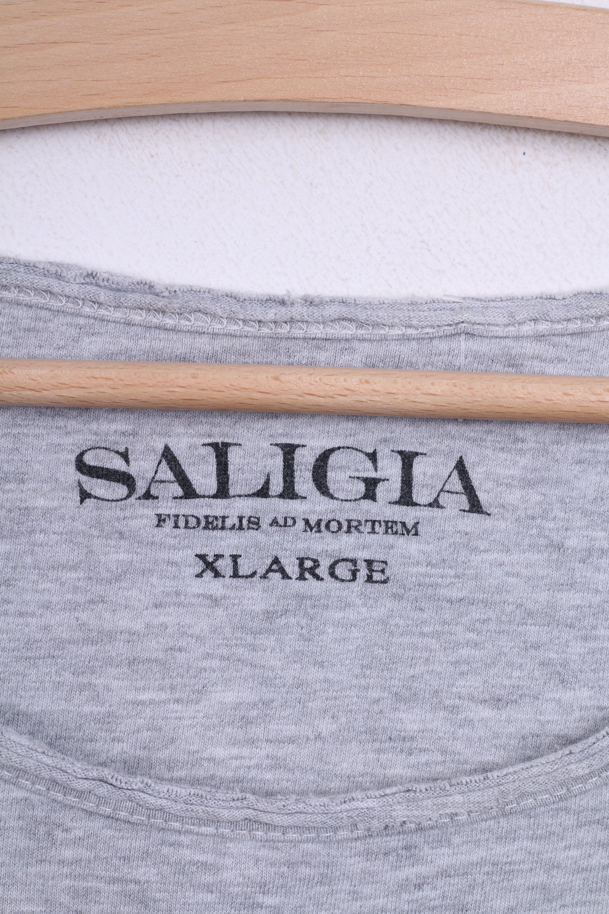 SAILIGIA Camicia Uomo XL Girocollo Tiger Lager157 Cotone Grigio
