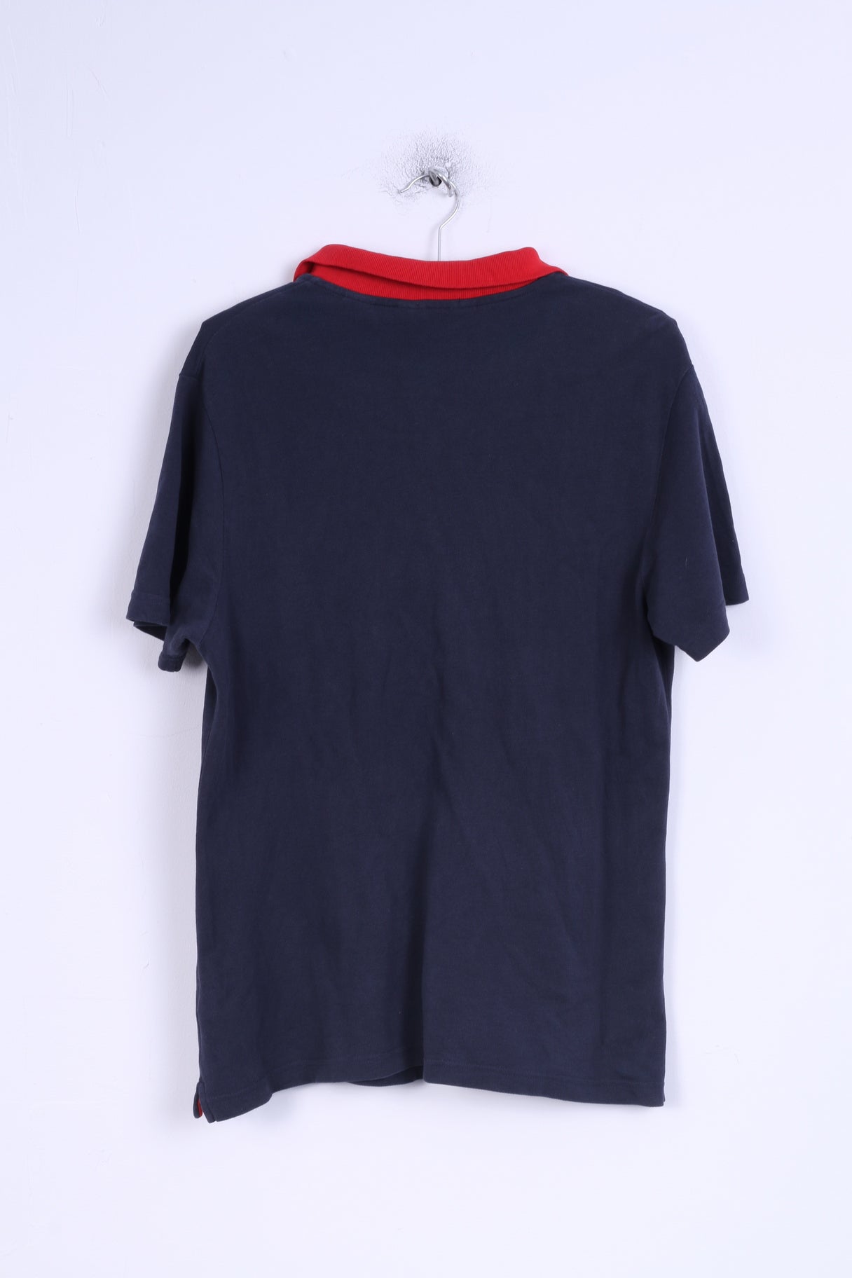 Penguin Polo XL Homme Coton Marine Col Rouge Boutons Détaillés