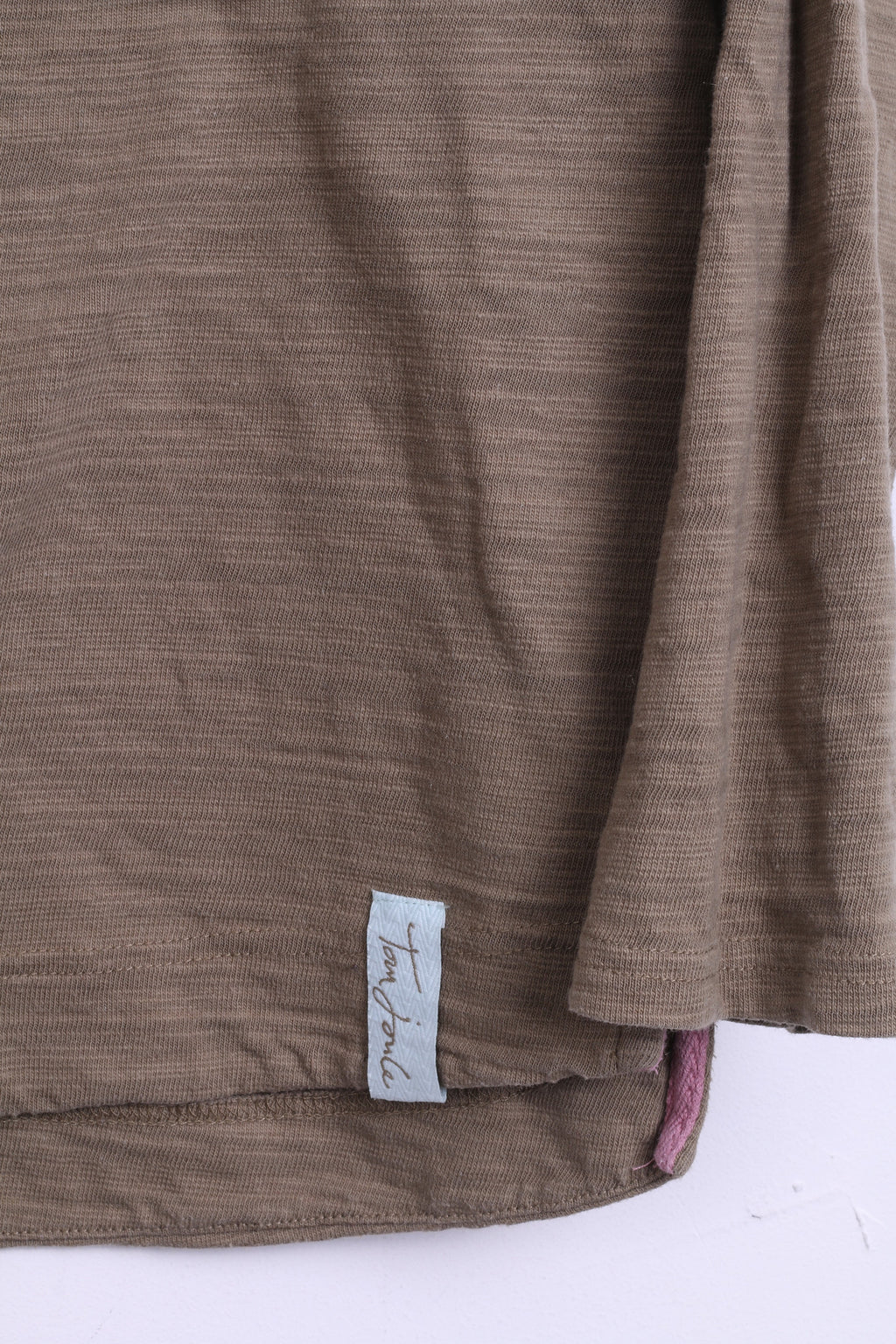 Tom Joule Womens XS 8 Jumper Antler Cotton Zip Neck - RetrospectClothes