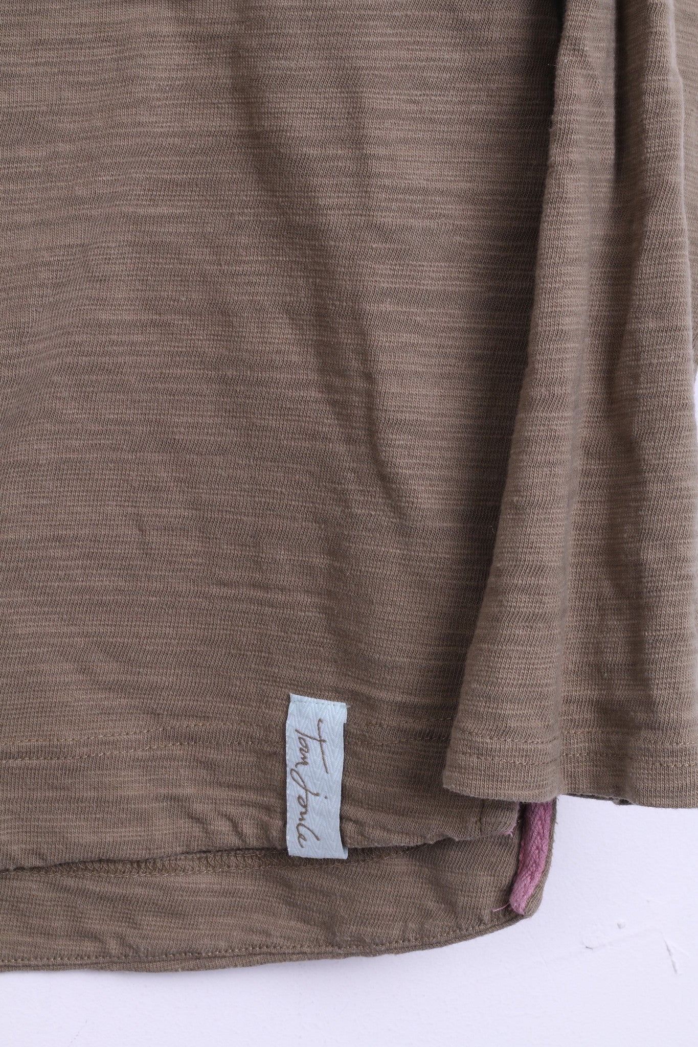 Tom Joule Womens XS 8 Jumper Antler Cotton Zip Neck - RetrospectClothes