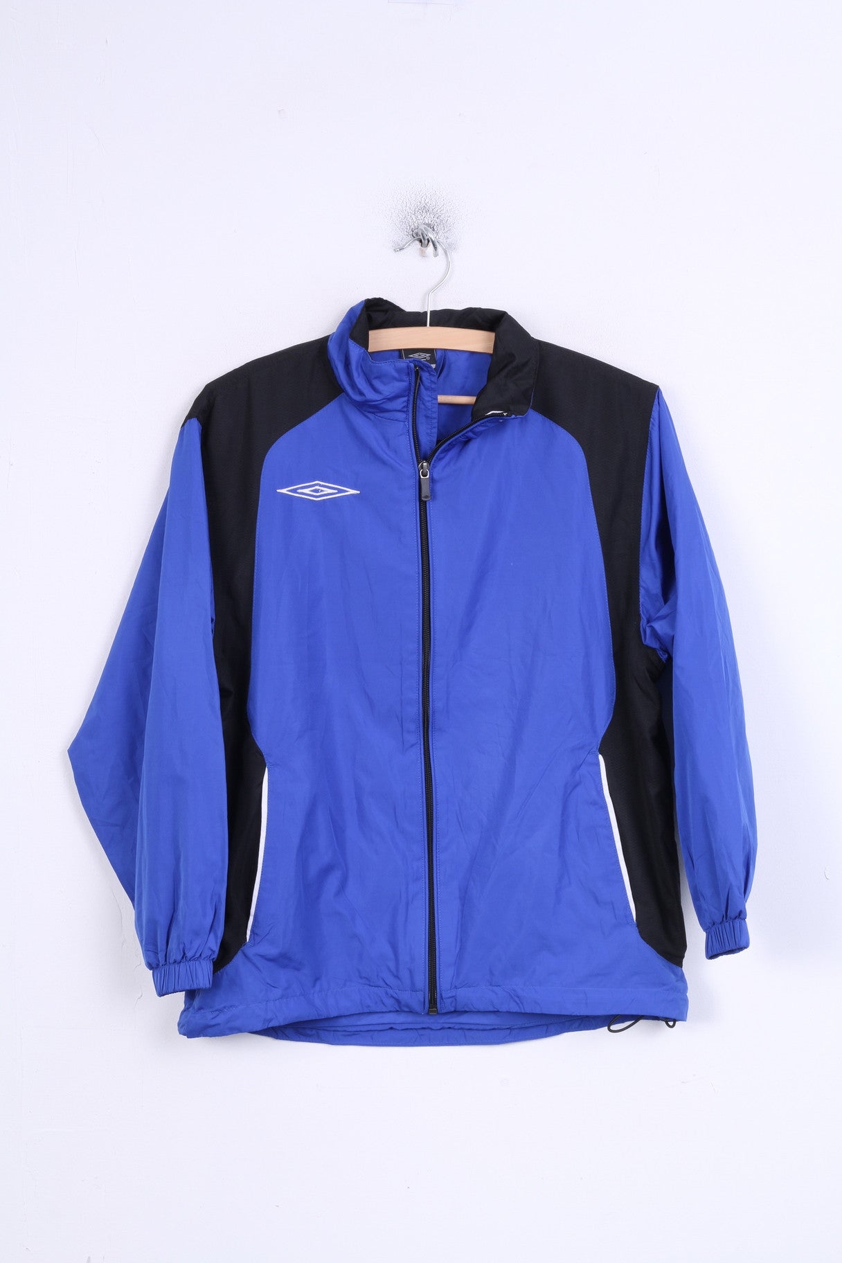 Umbro Ragazzi L 152 cm Giacca Track Top Felpa Navy Sport Training