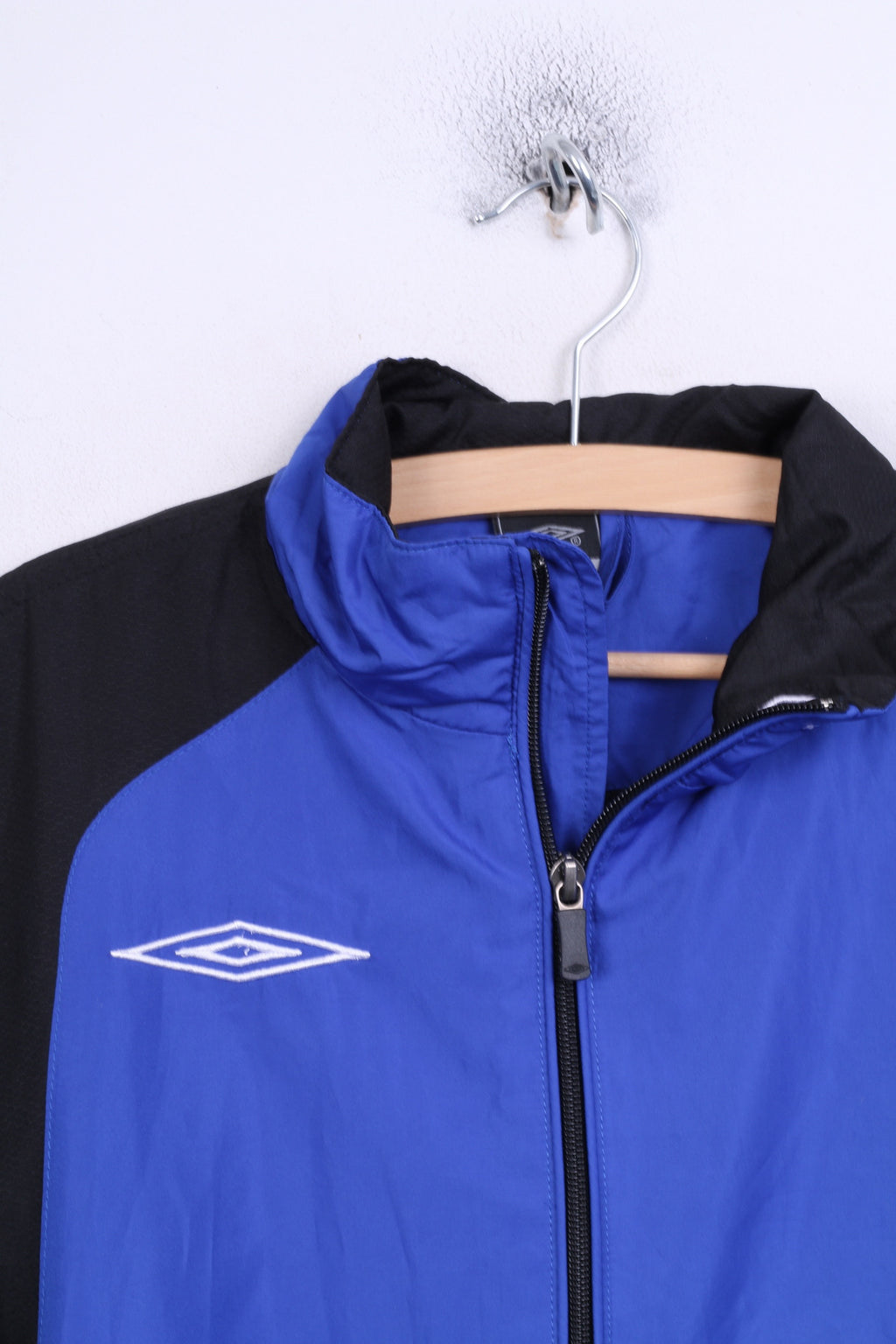 Umbro Ragazzi L 152 cm Giacca Track Top Felpa Navy Sport Training