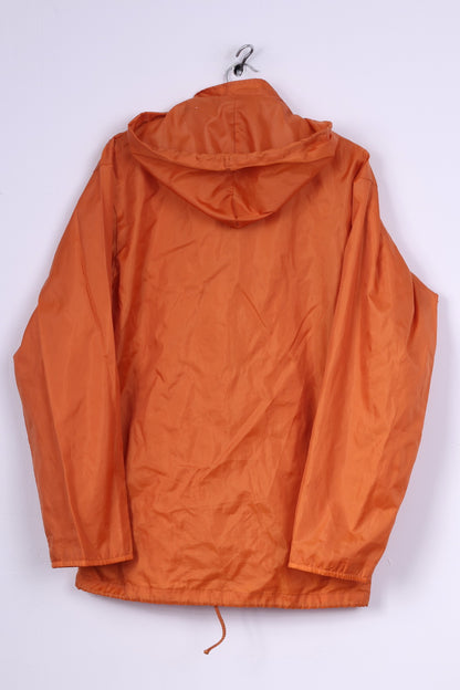 DONNAY Mens S Jacket orange Lightweight hooded Zip Up Mesh Lined Top